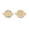 Tibetan Style Alloy Connector Charms FIND-H039-70KCG-1