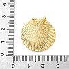 Brass Micro Pave Cubic Zirconia Pendants KK-S510-38G-02-3