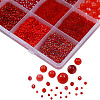 DIY 18 Style Resin & Acrylic Beads Jewelry Making Finding Kit DIY-NB0012-04G-2