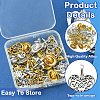 60Pcs 20 Styles West Cowboy Theme Tibetan Style Alloy Pendants TIBEP-YW0001-98-4