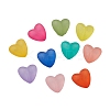 100Pcs 10 Colors Transparent Acrylic Beads FACR-YW0001-02-2