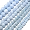 Natural Malaysia Jade Beads Strands G-L645-A01-4mm-16-2