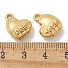 Ion Plating(IP) 304 Stainless Steel Pendants STAS-Q334-06G-3