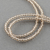 Transparent Glass Beads Strands X-GLAA-R135-2mm-14-2