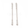 Rack Plating Alloy Big Pendants PALLOY-E025-14P-1