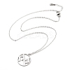 Non-Tarnish 304 Stainless Steel Pendant Necklaces NJEW-P306-01P-2