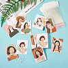 Fashewelry 90 Sheets 9 Styles Earring Display Cards CDIS-FW0001-06-4