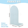 4Pcs 2 Colors Plastic Bookend Display Stands AJEW-CA0004-09-2