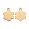 201 Stainless Steel Charms STAS-K217-23G-2