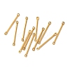 Ion Plating(IP) 304 Stainless Steel Connector Charms X-STAS-Q323-04E-G-1