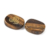 4Pcs 4 Styles Natural Tiger Eye Display Decorations G-F786-02B-06-2