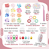 DIY Keychain/Pendant Decoration Kits DIY-GA0007-48-2