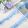 Satin Organza Pleated Ribbons ORIB-GF0001-06A-6