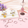 5Pcs 304 Stainless Steel Open Back Bezel Pendants STAS-TAD0001-01C-5