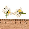 Alloy Enamel Pendants X1-FIND-H051-07G-3