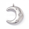 Non-Tarnish 304 Stainless Steel Pendants LS-STAS-E173-01P-2