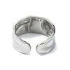 304 Stainless Steel Cuff Rings RJEW-M019-39P-3