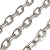 304 Stainless Steel Cable Chains CHS-A016-16P-A-1