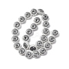 Fuuny Baking Paint Glass Enamel Beads LAMP-Q045-01A-2