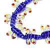 Autumn Theme Handmade Lampwork Beads Strands LAMP-Q031-017A-3