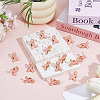 40Pcs Breast Cancer Awareness Pink Ribbon Enamel Pin JEWB-ME0001-22-4