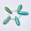 Natural Howlite Beads Strands X-TURQ-K003-09D-2