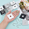 18Pcs 3 Colors Cloth RV Awning Rail Piping Eyelets AJEW-BC0009-46-3