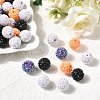 Halloween Theme Resin Rhinestone Beads RESI-L049-01C-1
