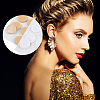 320Pcs 2 Colors EVA Flat Round Invisible Earring Ear Support FIND-SC0001-91-5