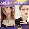 115g 10 Styles Halloween Theme Handmade Polymer Clay Cabochons CLAY-SC0002-02-5