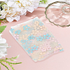 4.5M Sakura Printed Chinlon Tulle Rolls DIY-LP0005-97B-1