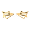 201 Stainless Steel Pendants STAS-A084-03G-1