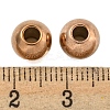 Round Ion Plating(IP) 202 Stainless Steel Beads STAS-O091-C-04RG-3