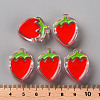 Transparent Enamel Acrylic Beads TACR-S155-003F-4