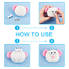 20Pcs Craft Resin Doll Safety Eyes DIY-AR0002-95-4