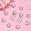SHEGRACE Brass Hoop Earrings Findings XGR0156P-93P-5