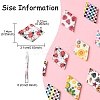 16Pcs 8 Colors Natural Freshwater Shell Pendants BSHE-FS0001-07-4
