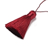 Polyester Tassel Big Pendants HJEW-K030-A-03-3