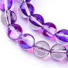 Synthetic Moonstone Beads Strands G-R375-10mm-B-2
