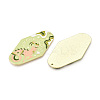 Rack Plating Alloy and Enamel Big Pendants X1-ENAM-T021-29C-2