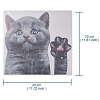 3D Transparent Car Back Rear Window Decal Vinyl Sticker ST-F674-4-2