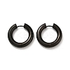 202 Stainless Steel Polishing Hoop Earrings EJEW-M106-02EB-05-4