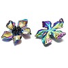 Rainbow Color Alloy Big Pendants PALLOY-N156-167-NR-3