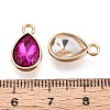 Rack Plating Alloy Rhinestone Pendants PALLOY-T091-30M-3