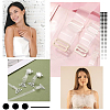 36Pcs 6 Styles Number 9-shaped Alloy Swimsuit Bra Tops FIND-GF0008-31F-4