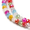 Glass Beads Strands EGLA-A034-M4mm-29-4