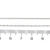 Brass Boston Link Chains Necklaces for Women NJEW-D302-59P-3