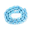 Anti-Tarnish Electroplate Glass Beads Strands EGLA-Q130-02A-04-2