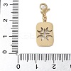 304 Stainless Steel Pendant Decoration STAS-S165-44G-3