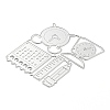 Study Supplies Carbon Steel Cutting Dies Stencils LS-DIY-P076-14-3